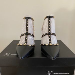 INC INTERNATIONAL CONCEPTS CARMABLK  BLACK SZ 7M